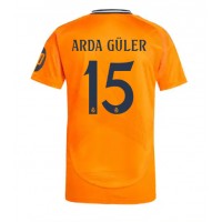 Maglia Calcio Real Madrid Arda Guler #15 Seconda Divisa 2024-25 Manica Corta